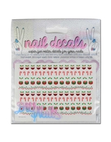 DIY Kitchmas Nail Decals