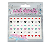 DIY Nails Hearts Nail Decals