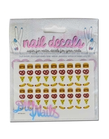 DIY Nails Junk Food Nail Decals
