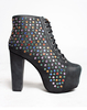 Jeffrey Campbell Multi Jewel Lita Platform Boot