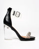Jeffrey Campbell Soiree Spike Sandal in Silver
