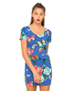 Motel Adriana Bodycon Dress In Butterfly Daze