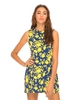 Motel Alba Mini Dress in Silhouette Posey