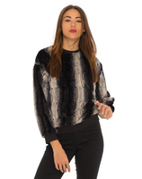 Motel Albite Oversized Jumper in Charcoal