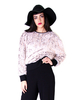 Motel Albite Oversized Jumper in Deep Pink