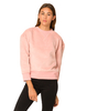 Motel Albite Oversized Sweatshirt in Pink