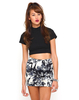 Motel Aleka Mini Skirt in Jumputan