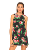 Motel Amille Tunic Dress in Jagged Rose