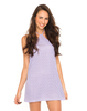 Motel Anderson Halterneck Dress in Nanna Knit Lilac