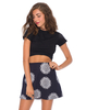 Motel Annie A Line Skirt in Big Lotus