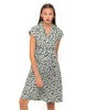 Motel Arta Midi Length Tea Dress in Floral Love