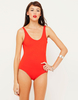 Motel Ballerina Low Back Bodice in Red