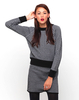 Motel Barcelona Knit Jumper in Black and White