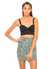 Motel Bernie Quilted Bustier in Black