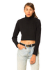 Motel Blues Turtle Neck Jumper in Black