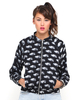 Motel Bomber Jacket in Eye See You Print