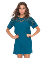 Motel Etta Shift Dress in Jade