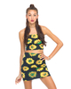 Motel Fonda Halter Crop in Sunflower
