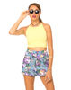 Motel Ibu High Waisted Short in Pastel Flower
