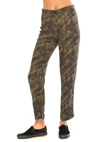 Motel Janis Loose Leg Pants in Cross Hatch Khaki