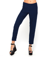 Motel Jeanie Cigarette Pant in Navy