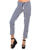 Motel Jeanie Cigarette Pant in Navy Breton Stripe