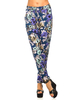 Motel Jez Cigarette Pant in Sunshine Flower Navy