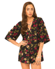 Motel Jude Kimono Sleeve Playsuit in Winter Rose