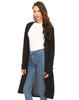 Motel Juliene Longline Cardigan in Black
