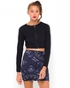 Motel Kimmy Bodycon Skirt in Bandana Print