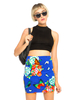 Motel Kimmy Bodycon Skirt in Butterfly Daze