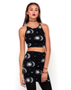 Motel Kimmy Bodycon Skirt in Sun Moon Stars Print