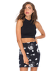 Motel Kimmy High Waisted Bodycon Skirt in Root Down Rise Up