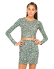 Motel Kimmy High Waisted Bodycon Skirt in Static Mint