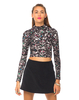 Motel Lara Turtle Neck Top in Squashed Rubber