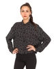Motel Leela Oversized Batwing Shirt in Pentagram