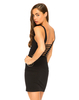 Motel Lesley Bodycon Caged Dress in Black