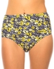 Motel Loe High Waisted Bikini Bottom in Aster Yellow