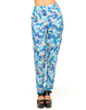Motel Logan Peg Leg Trouser in Dahlia Blue