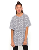 Motel Major Oversized Tee in Geo Maze
