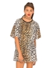 Motel Major Oversized Tee in Wild Animal Print