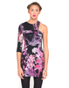 Motel Marianna Cut Out Bodycon Dress in Japanese Purple