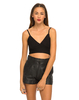 Motel Miki Strappy Bralet in Black
