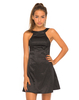 Motel Mila Mini Dress in Reptillia Black
