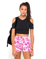 Motel Mizzy Short in Monorose Pink