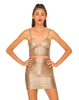 Motel Montanna Crackle Top in Rose Gold