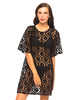 Motel Morgan Oversized Tee Dress in Black