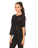 Motel Mr. T. Top in Honeycombe Black Spandex