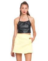 Motel Nina A Line Skirt in Lemon Sorbet