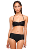 Motel Opal Halter Neck Bikini in Black